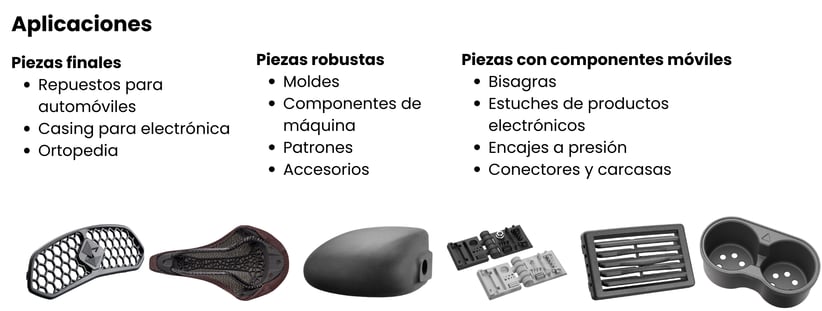 Aprovechando la tecnología de Fusión de Absorción Selectiva, SAFTM, en la plataforma de producción de la Serie H, la Stratasys H350 está diseñada para ofrecer piezas funcionales de grado de producc (25)