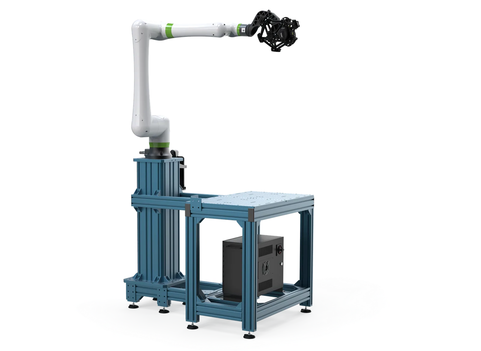 Kit de automatización del MetraSCAN 3D para celda de inspección