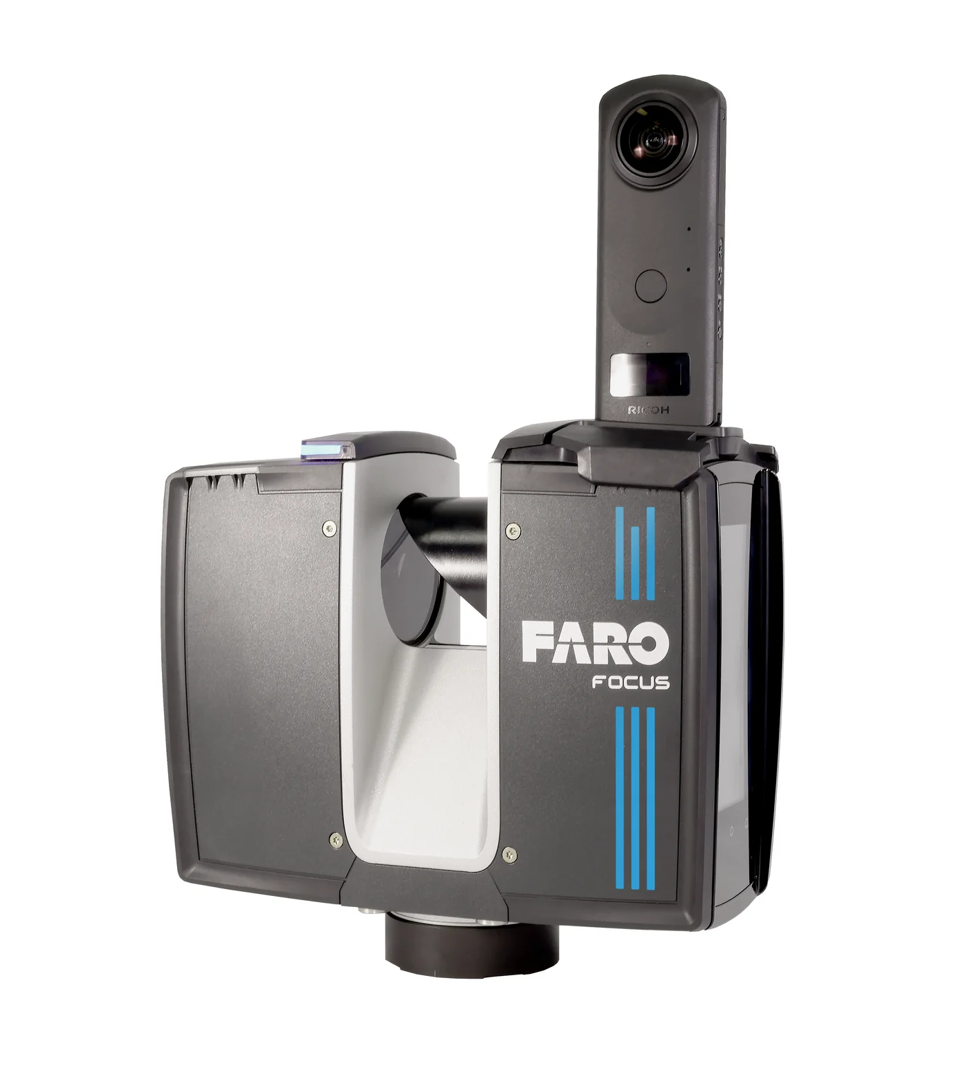 Detalle de la cámara panorámica PanoCam del FARO Focus Premium Max, responsable de la captura de color